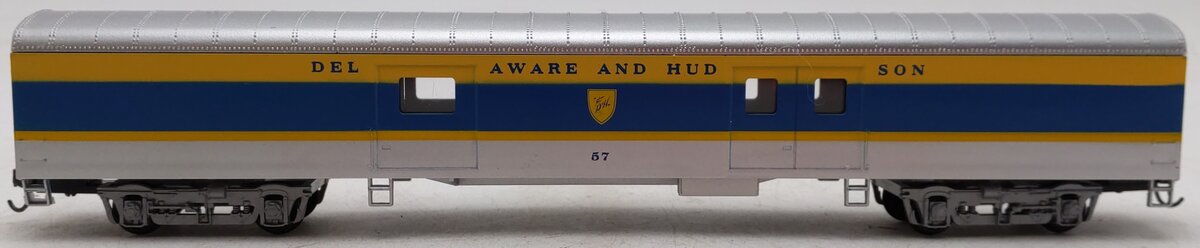 Con-Cor 0001-01020L HO Scale Delaware & Hudson 72' Baggage Car #57 EX/Box
