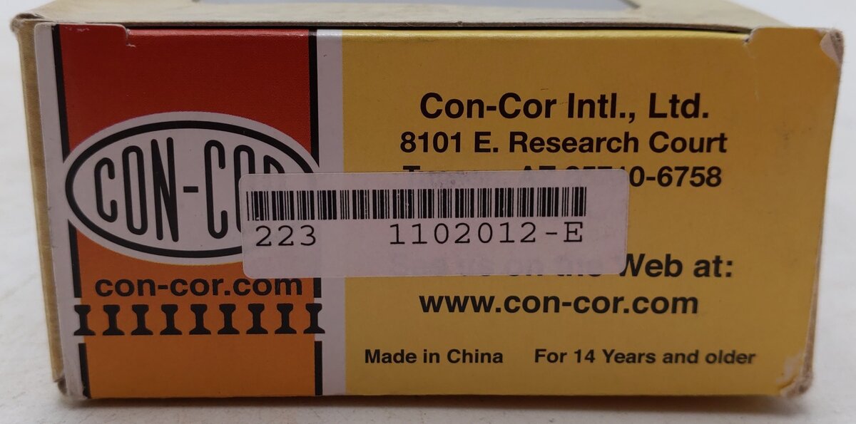Con-Cor 0001-01020L HO Scale Delaware & Hudson 72' Baggage Car #57 EX/Box
