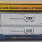 MTH 30-4213C CSX Husky Stack Car w/ETD #620152 EX/Box