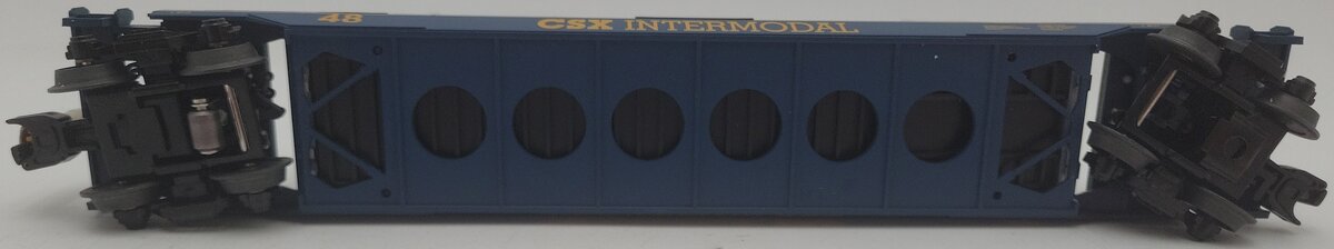 MTH 30-4213C CSX Husky Stack Car w/ETD #620152 EX/Box