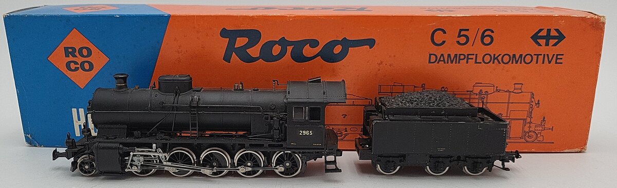 Roco 04111A HO Scale Swiss C 5/6 Steam Locomotive (Amor Express) #2978 VG/Box