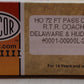 Con-Cor 0001-00900L-2 HO Delaware & Hudson 'Schroon Lake' Passenger Car #204 EX/Box