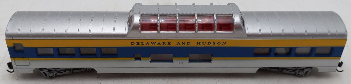 Con-Cor 0001-00940L HO Scale Delaware & Hudson Dome Passenger Car #35 EX/Box