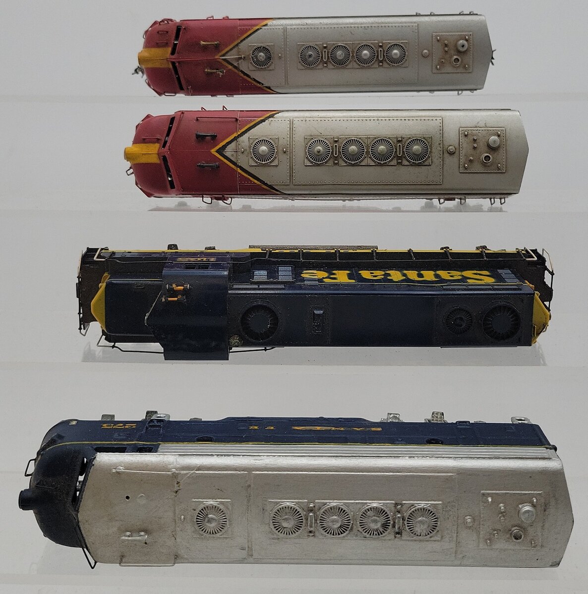 Hobbytown & Athearn HO Assorted Custom Diesel Locomotives #275,1105,304,39 [4]/Box