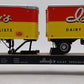 MTH 20-98835 O Gauge Flat Car w/2 Pup Trailers #932 EX/Box