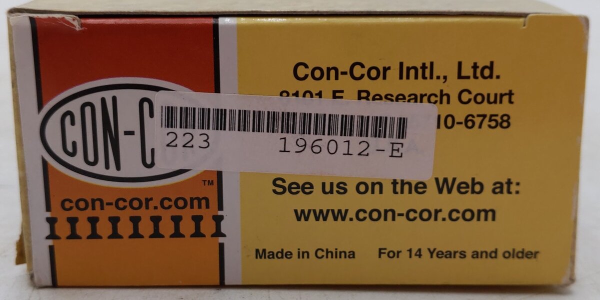 Con-Cor 0001-00960L HO Scale Delaware and Hudson 72' Observation Car #36 EX/Box