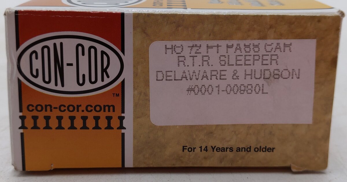 Con-Cor 0001-00980L HO Delaware & Hudson 'Whiteface Mountain' Sleeper Car EX/Box