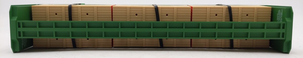 Lionel 6-16371 O Gauge Burlington Northern I-Beam Flat Car #16371 w/Wood Load LN/Box