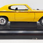 Ertl 1:18 Scale Die-Cast 1970 Buick GSX Saturn Yellow with Black Base EX