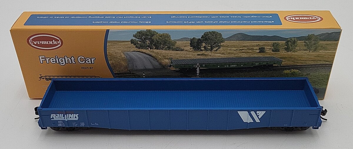 Evemodel HO Scale Montana Rail Link Gondola Car #40013 LN/Box