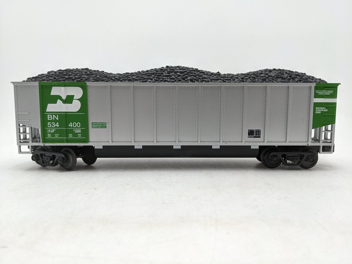 MTH 20-90063 O Burlington Northern Coalporter Hopper Car #534400 EX
