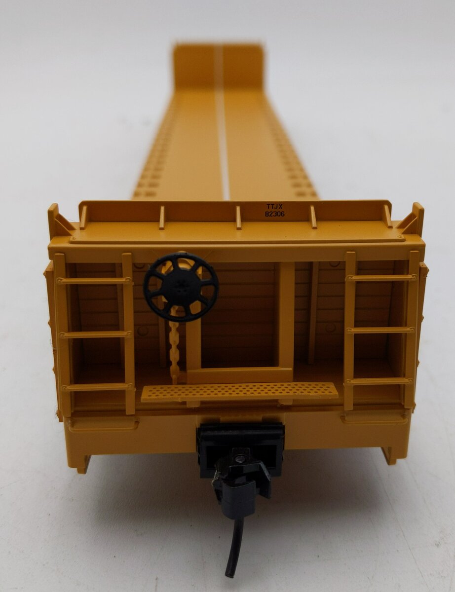 Atlas 2001771-3 O Scale 2-Rail TTX 62' Short Bulkhead Flatcar #82306 LN/Box