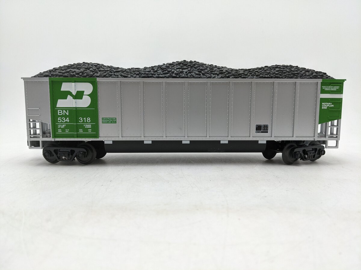 MTH 20-90063 O Burlington Northern Coalporter Hopper Car #534318 EX