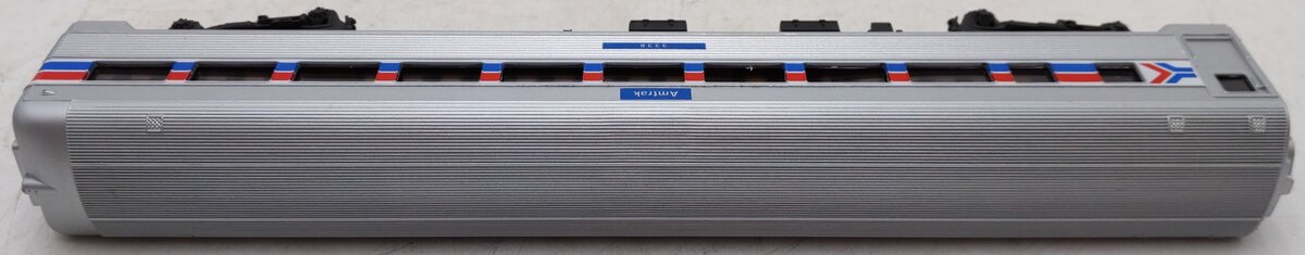 Model Power 8803 HO Scale Amtrak Observation Passenger Car #3338 EX/Box