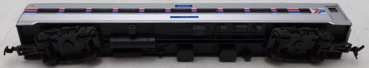 Model Power 8803 HO Scale Amtrak Observation Passenger Car #3338 EX/Box