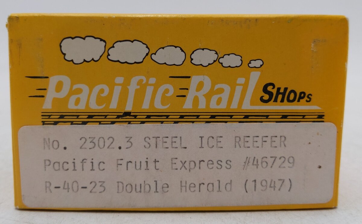 Pacific Rail 2302.3 S Pacific Fruit Express R-40-23 Steel Ice Reefer Kit #46729 NIB