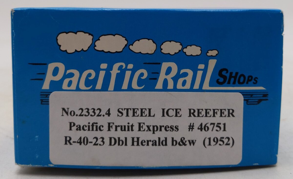 Pacific Rail 2332.4 S Pacific Fruit Express R-40-23 Steel Ice Reefer #46751 NIB