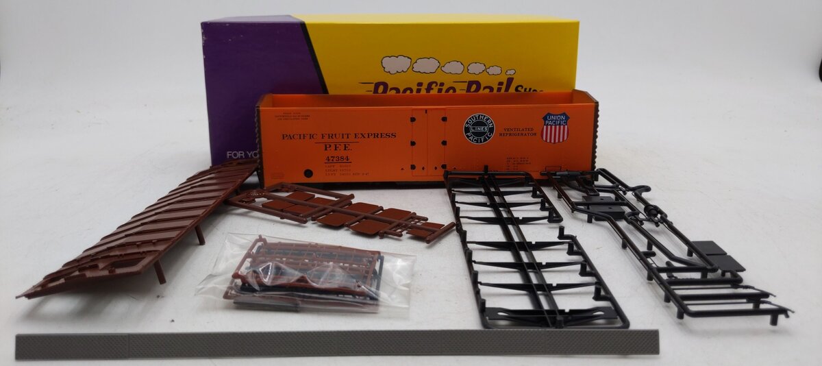 Pacific Rail  2311.1 S Scale Steel Ice Reefer Pacific Fruit Express # 47384 Kit NIB