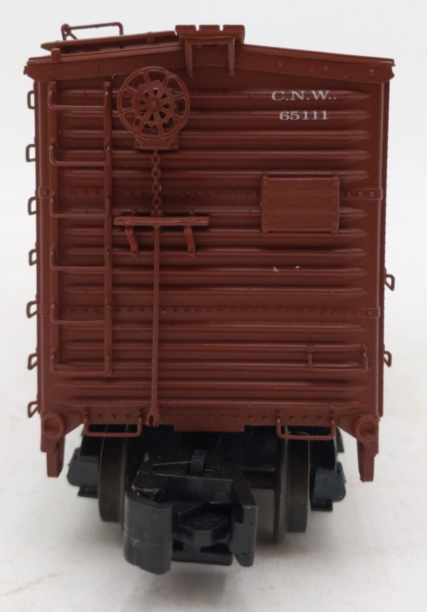 S-Helper 00126 S Gauge CNW 40' Steel Rebuilt Xm Boxcar #65111 LN/Box