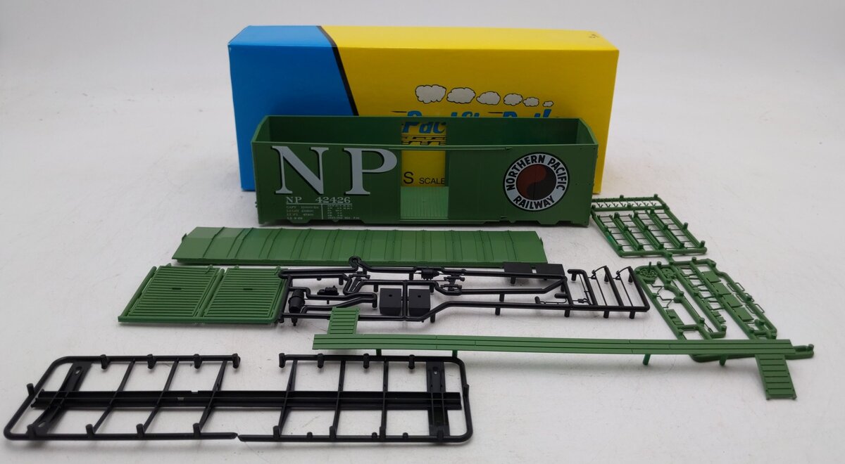 Pacific Rail B-416 S Scale Northern Pacific  A.A.R 40' Boxcar Kit #42426 NIB