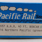 Pacific Rail B-416 S Scale Northern Pacific  A.A.R 40' Boxcar Kit #42426 NIB