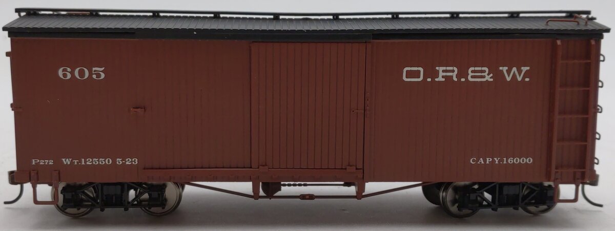 Bachmann 27029 On30 Ohio River & Western Wood Boxcar LN/Box
