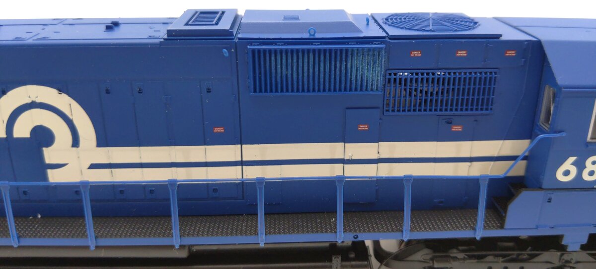 Proto 2000 23502 HO Scale Conrail SD60 Diesel Locomotive #6840 EX/Box