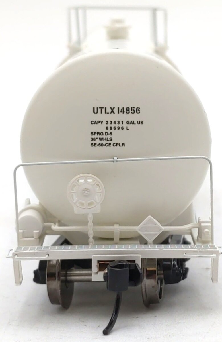 Walthers 920-100244 HO Union Tank Car UTLX 54' 23,000-Gallon Tank Car #14856 EX/Box