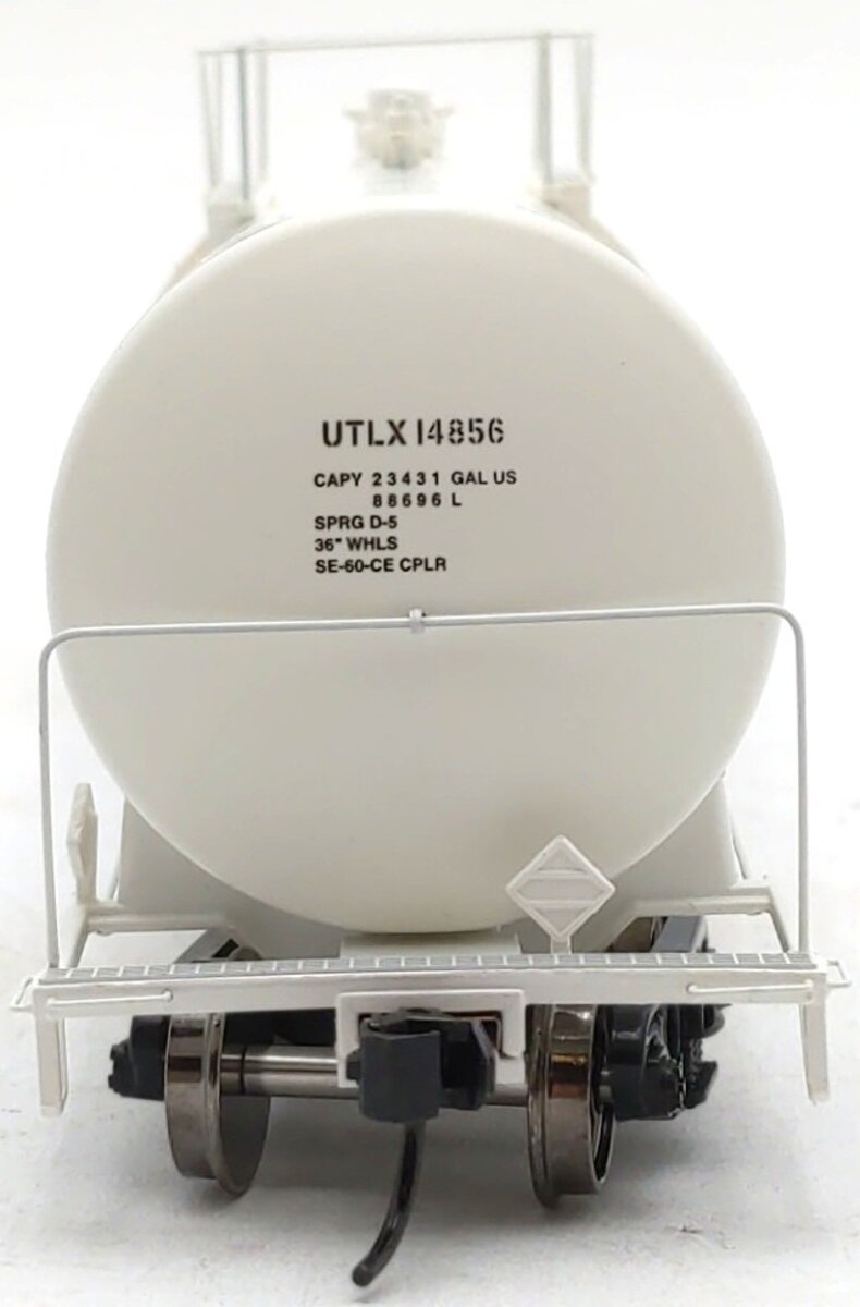 Walthers 920-100244 HO Union Tank Car UTLX 54' 23,000-Gallon Tank Car #14856 EX/Box