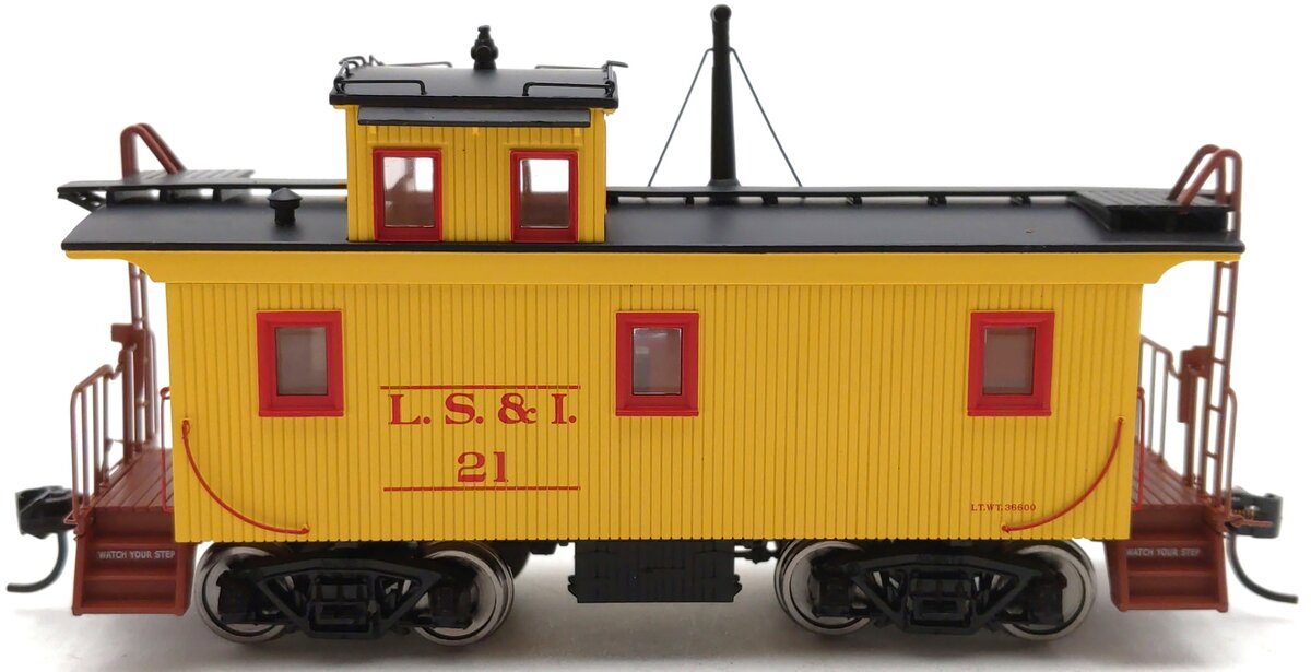 Walthers 932-7692 HO Scale LS&I DMIR G2 Wood Caboose #21 LN/Box