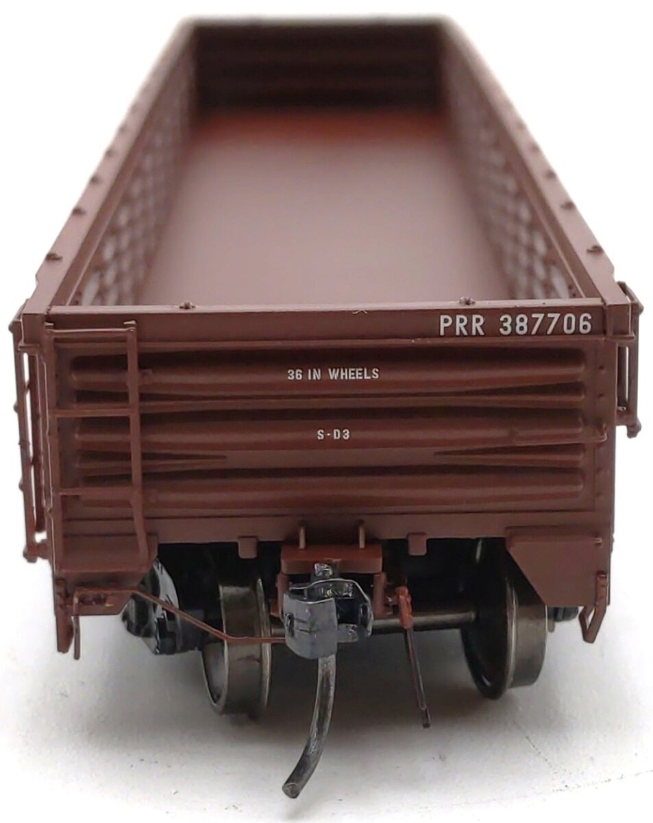 Tangent 17010-21 HO Scale PRR & PC Shops Class G43 52' Gondola #387706 LN/Box