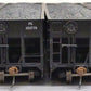 Athearn 70271 HO Penn Central 40' 3-Bay Ribbed Hopper with Load #1 (Pack of 4)