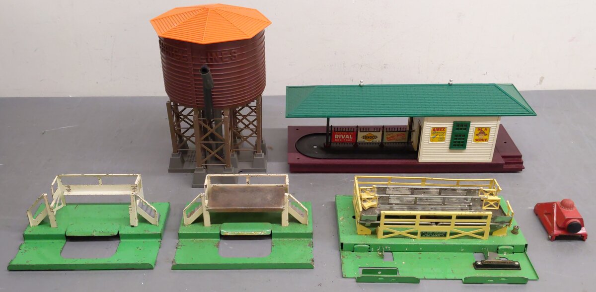 Lionel Vintage O Gauge Accessories #356,138,260,3462,3462,3656 [6] VG