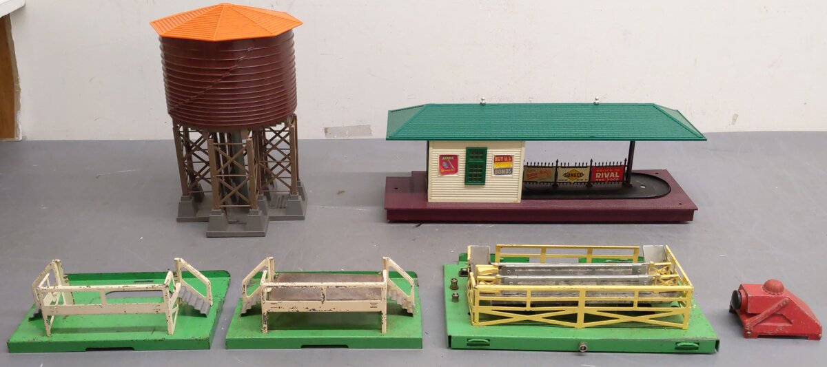 Lionel Vintage O Gauge Accessories #356,138,260,3462,3462,3656 [6] VG
