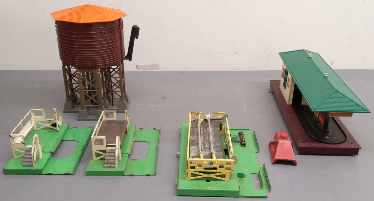 Lionel Vintage O Gauge Accessories #356,138,260,3462,3462,3656 [6] VG