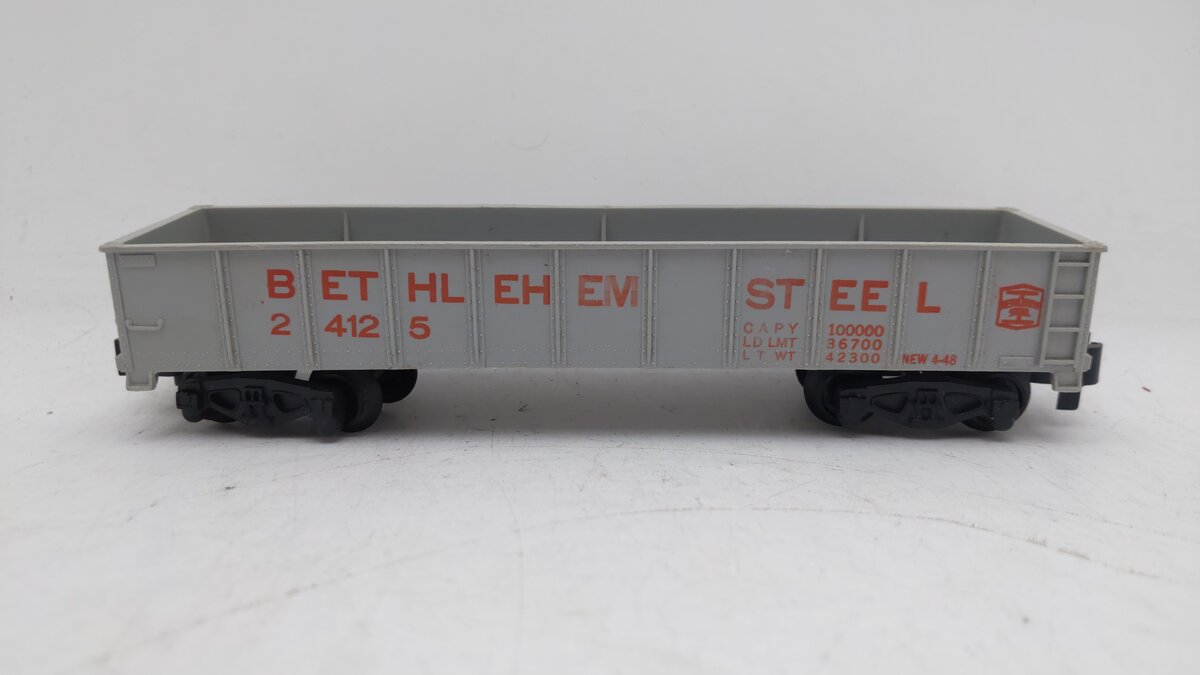 American Flyer 24125 Vintage S Bethlehem Steel Gondola VG