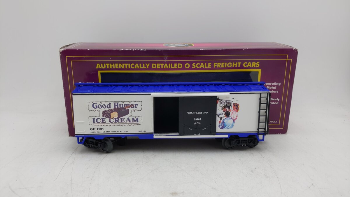 MTH 20-94078 O Gauge Good Humor Reefer Car #1931 EX/Box