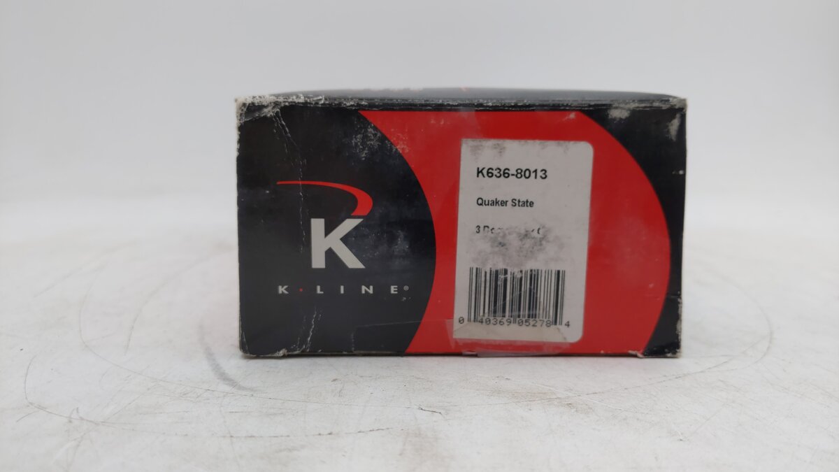 K-Line K636-8013 O Quaker State 3-Dome Tank Car EX/Box