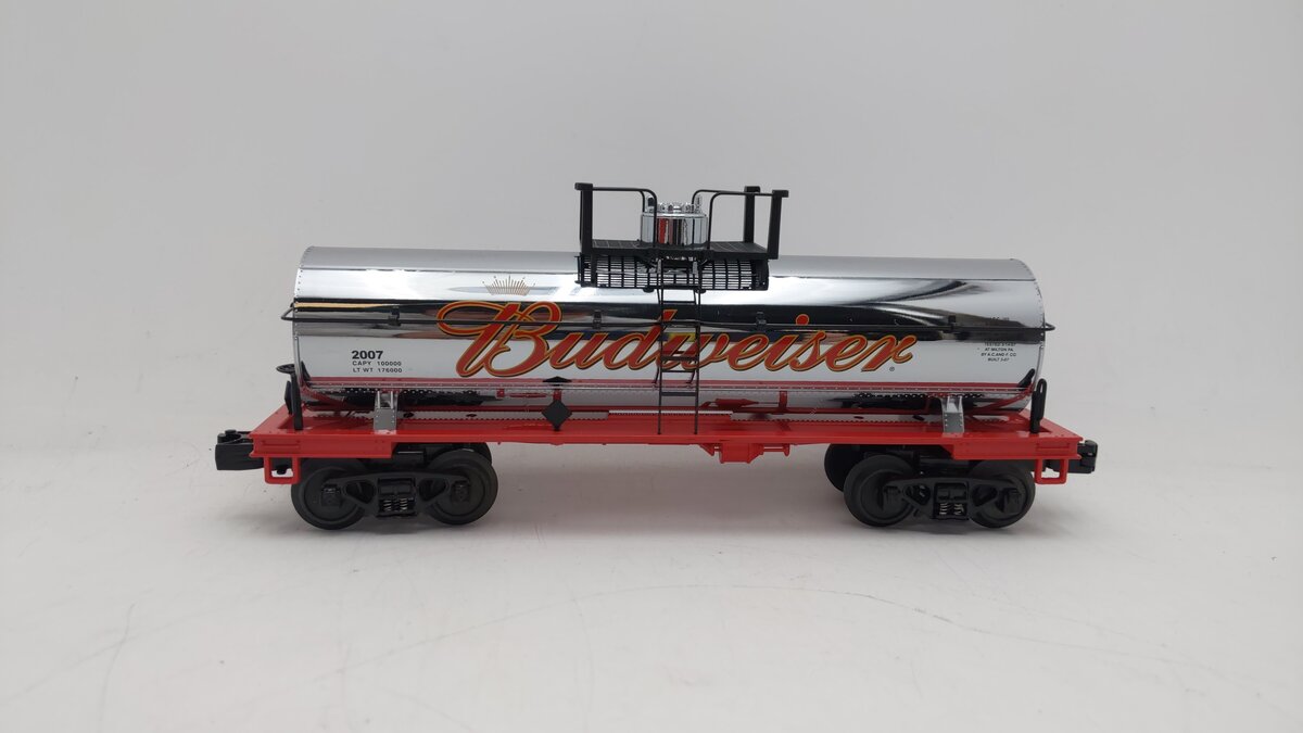 MTH 30-73240 O Budweiser Tank Car EX/Box