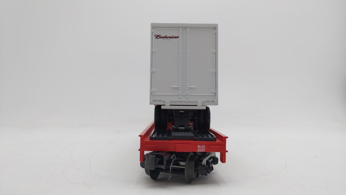 MTH 20-98604 Budweiser Flat w/48' Trailer LN/Box