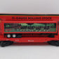 MTH 30-76242 O Gauge Budweiser Flat Car with Trailer LN/Box