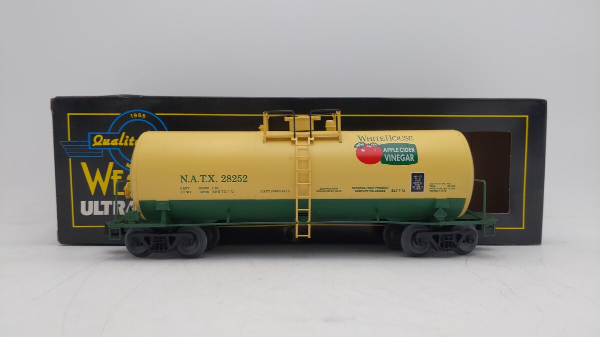 Weaver U1311 Whitehouse Apple Cider Vinegar Tank #28252 (3-Rail) LN/Box
