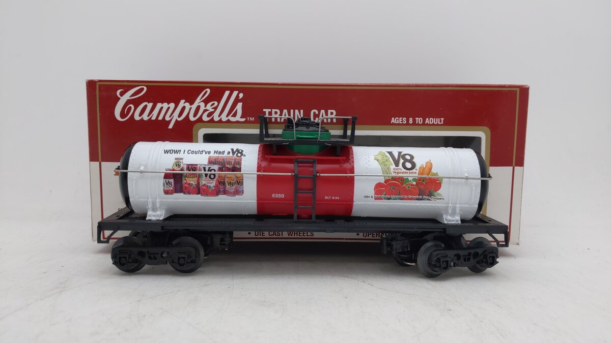 K-Line K6350 Campbell's V8 Tank Car EX/Box