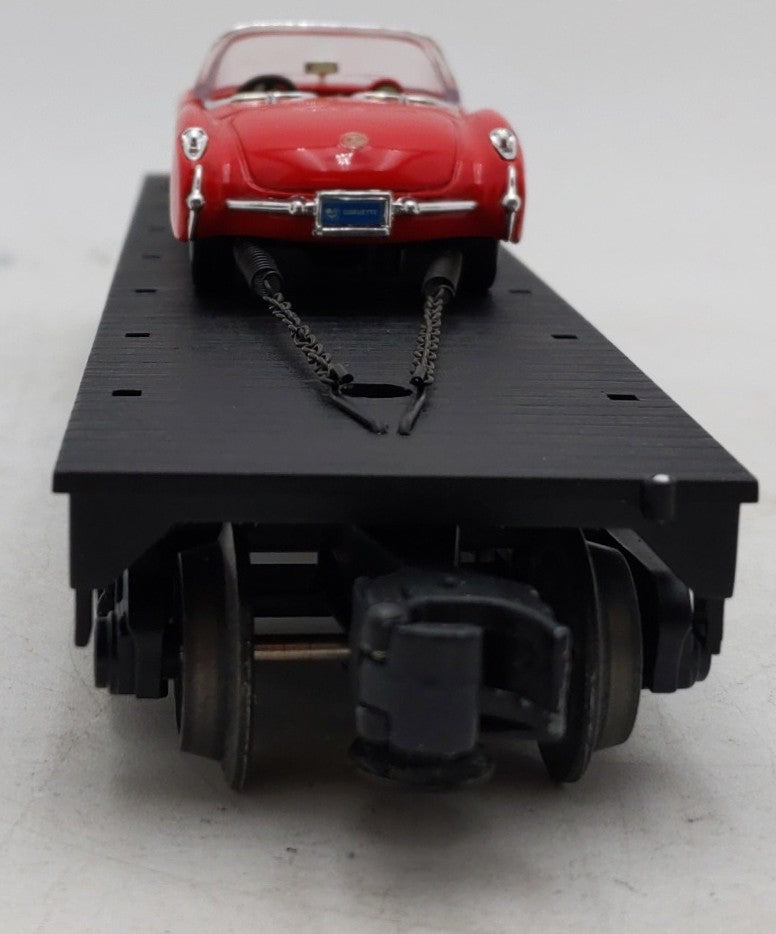 Industrial Rail 7001 O Gauge Norfolk & Western Flatcar w/ Car EX/Box