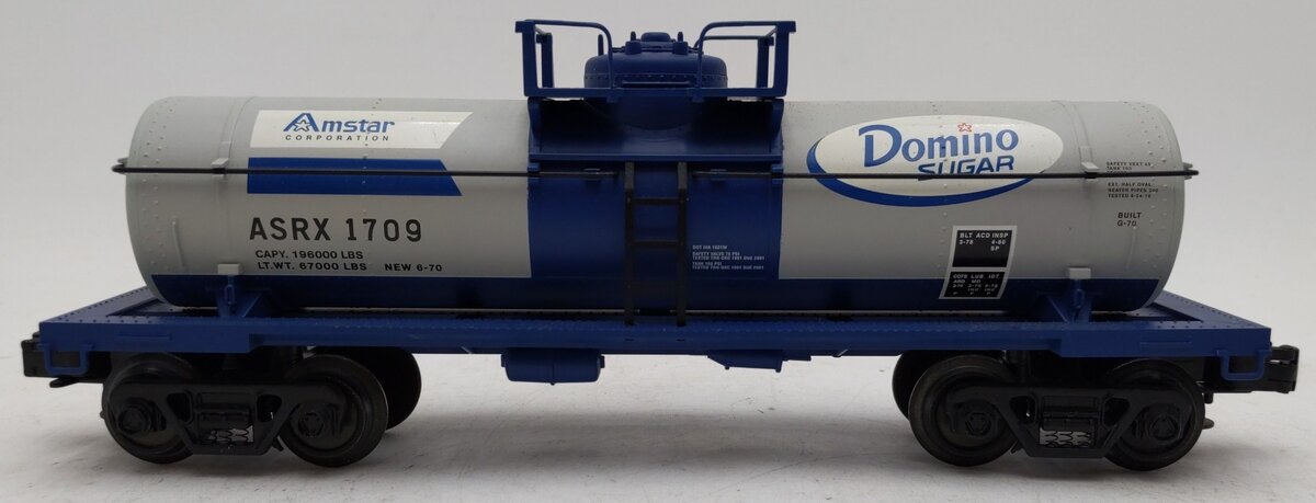 Industrial Rail IDM6009 O Gauge Domino Sugar 1-Dome Tank Car #1709 EX/Box