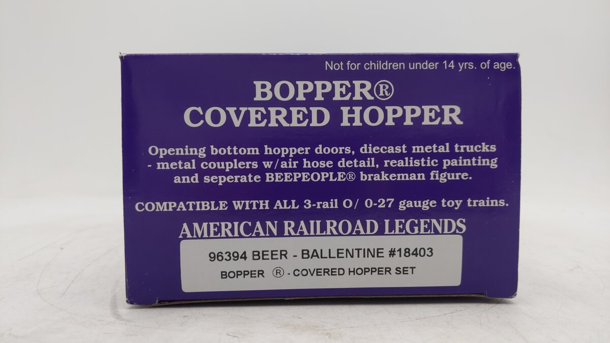 RMT 96394 O Gauge Ballantine Beer Covered Hopper #18403 EX/Box