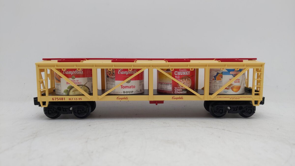 K-Line K675401 O Gauge Campbell's Soup Vat Car EX/Box
