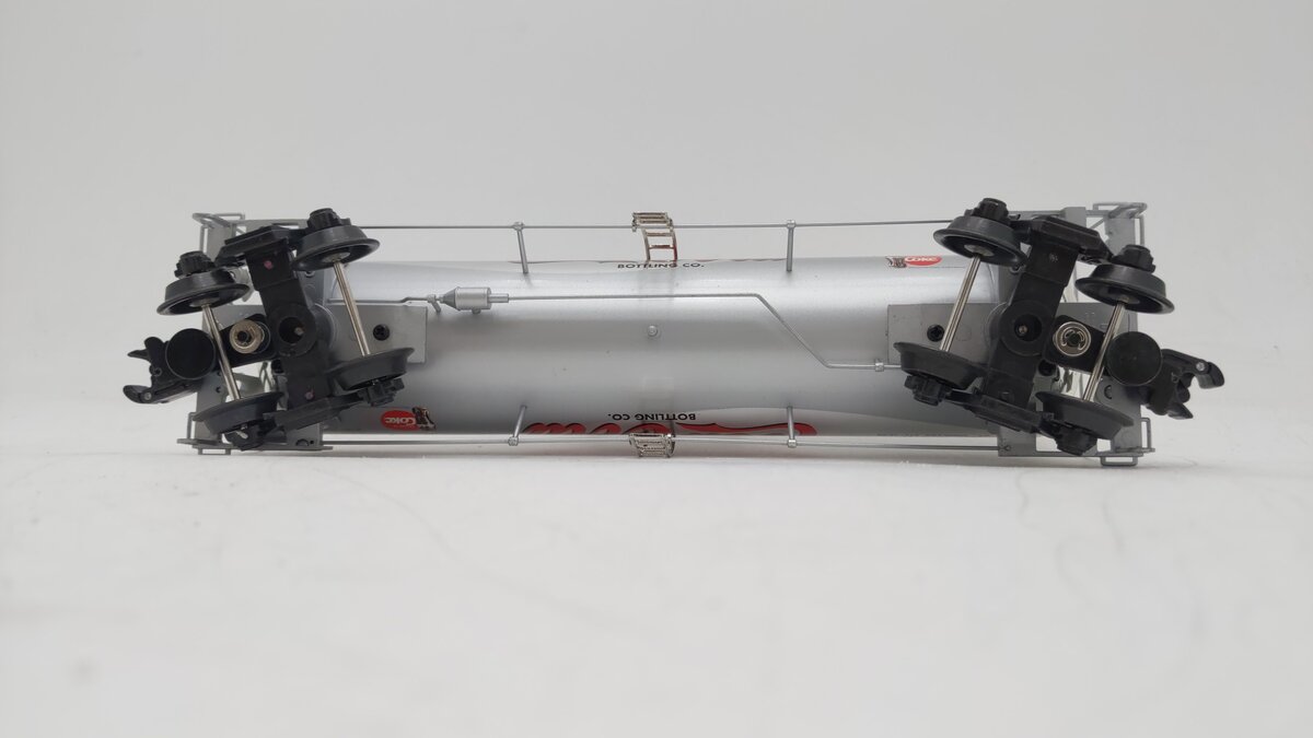 K-Line K6341-5101 O Gauge Coca Cola Extruded Aluminum Tank Car EX/Box