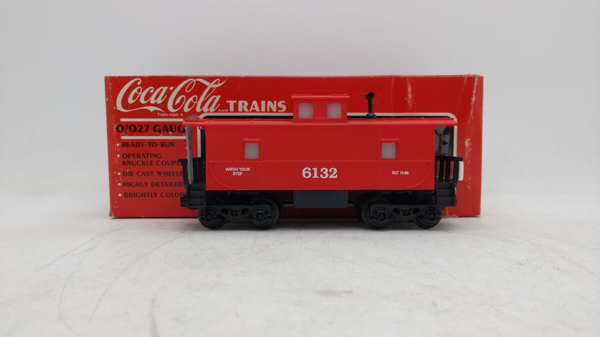 K-Line K6132 Coca-Cola Illuminated Caboose EX/Box