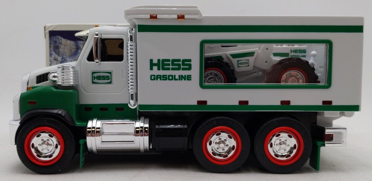 Hess 2008 Die Cast Toy Truck And Front Loader EX/Box